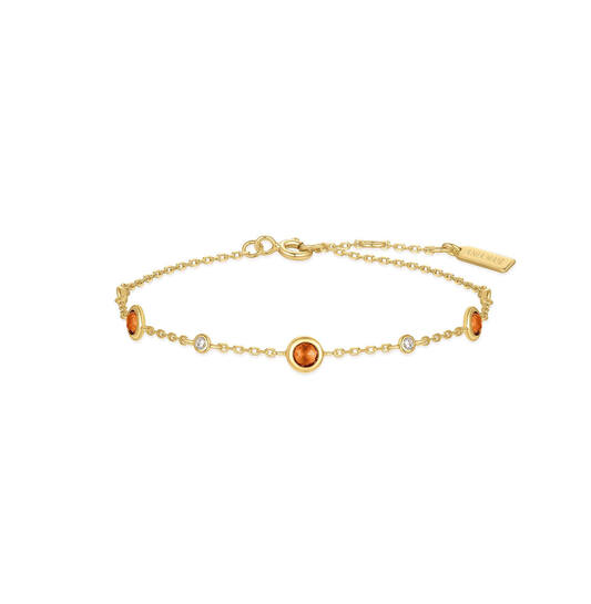 Ania Haie armband Melodic Poet gold nano gem station