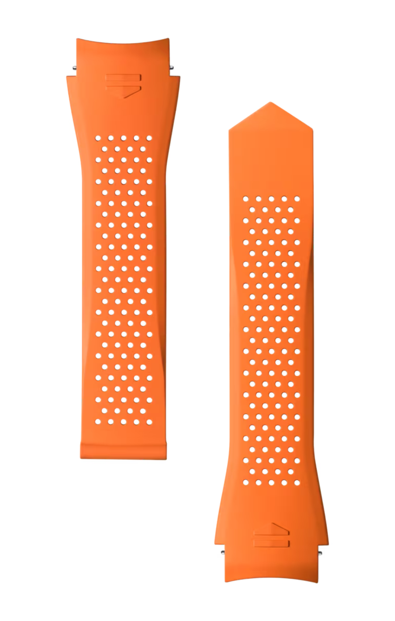 Deze TAG Heuer Connected band past op alle Calibre E5 45mm horloges.
Referentienummer: FT6282

Voeg een vleugje energie toe aan uw TAG Heuer Connected 45mm met deze opvallende oranje, gladde geperforeerde rubberen band. De levendige kleur en het comfortabele ontwerp maken het een ideale accessoire voor wie stijl en functionaliteit omarmt in een actieve levensstijl. 

Let op: De band wordt geleverd zonder gesp en is niet compatibel met eerdere versies van Connected horloges.