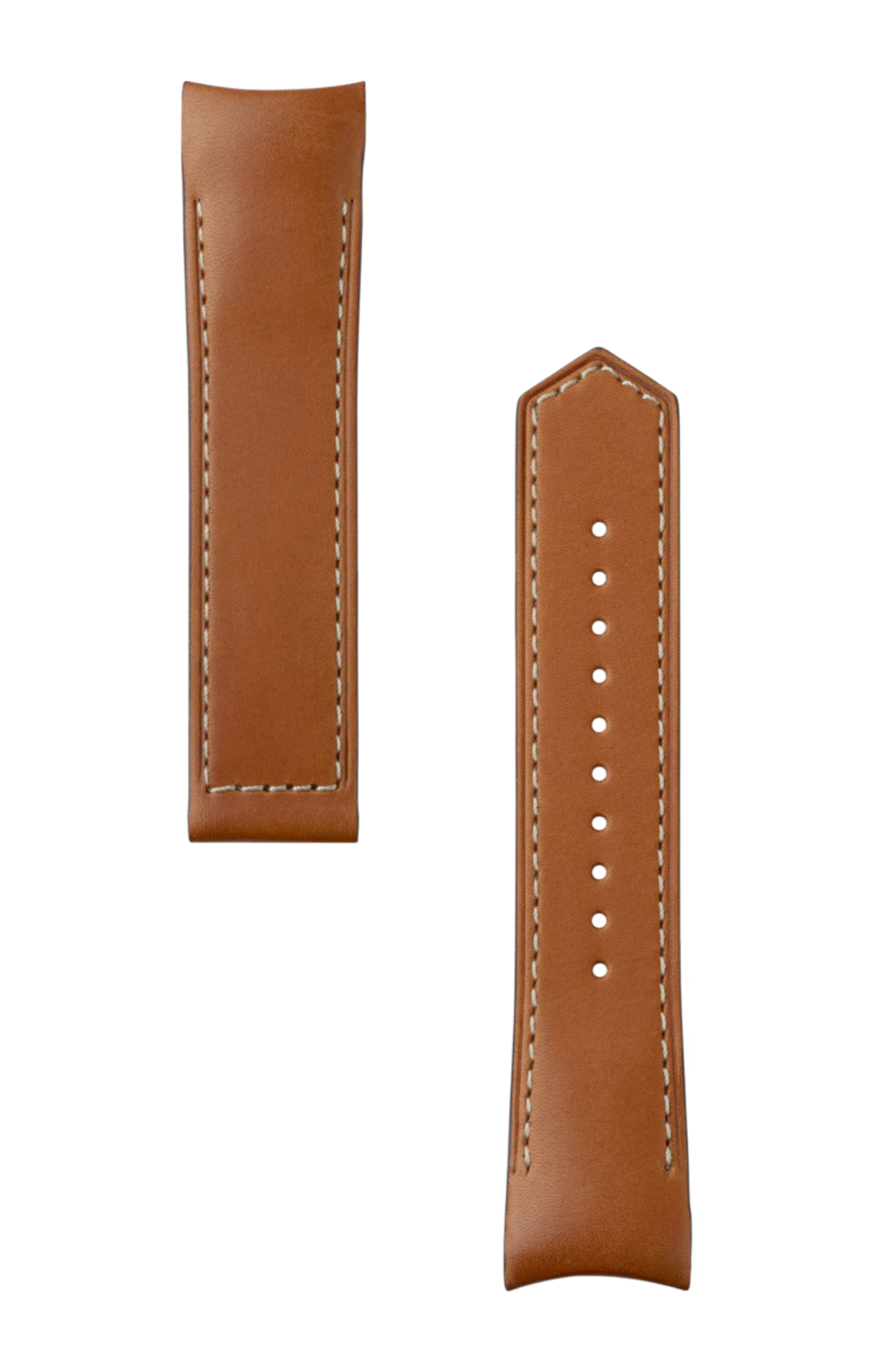 Deze TAG Heuer Connected band past op alle Calibre E5 40mm modellen.
Referentienummer: FC6579

Verrijk uw TAG Heuer Connected 40mm ervaring met deze bruine, soepele kalfslederen band. De warme, aardse tinten van het leer worden prachtig aangevuld door de levendige oranje voering, wat zorgt voor een opvallend contrast. De ecruwitte stiksels voegen een vleugje verfijning toe, waardoor deze band een veelzijdige keuze is voor zowel formele als informele gelegenheden. 

Let op: De band wordt zonder gesp geleverd en is niet compatibel met eerdere versies van Connected horloges.