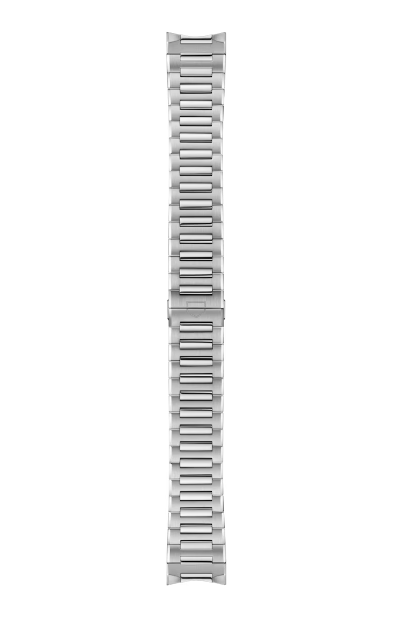 Deze TAG Heuer Connected band past op alle Calibre E5 40mm horloges.
Referentienummer: BA0002

Dit verfijnde, vervaardigd uit veerkrachtig roestvrij staal, is de ideale armband voor elke TAG Heuer Connected 40mm. De fijn geborstelde en gepolijste H-vormige schakels stralen een strakke, moderne esthetiek uit, terwijl de dubbele stalen vouwsluiting met het TAG Heuer schild een kenmerkende touch toevoegt en zorgt voor een pasvorm die comfortabel aan de pols aansluit. 

Let op: De band is niet compatibel met eerdere versies van Connected horloges.