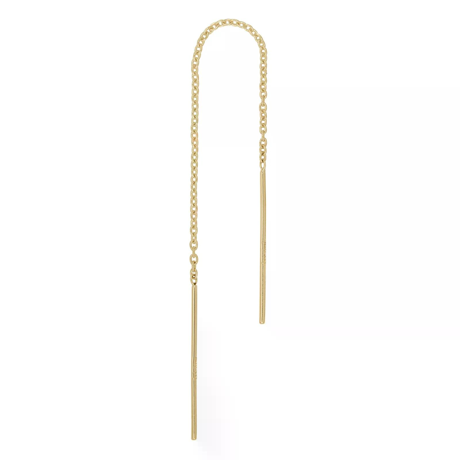 Der 14kt Goldohrring PIERCE52, ist ein exquisites Schmuckst&uuml;ck, das als Anh&auml;nger f&uuml;r Ohrringe konzipiert sind. Dieser elegante und zeitlose Anh&auml;nger ist ideal, um jedem Outfit eine besondere Note zu verleihen. Tragen Sie sie zu formellen Anl&auml;ssen oder um einen allt&auml;glichen Look aufzuwerten. Die perfekte Wahl f&uuml;r anspruchsvolle Schmuckliebhaber.