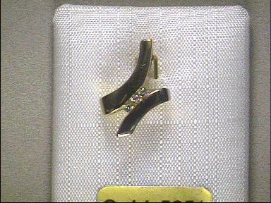 Halsschmuck Ref.-Nr.: 54-231621-150 585/- Gold, Gelbgold/Weissgold 3 Diamant Wesselton kleine Einschl&uuml;sse Brillantschliff 0,06ct. 