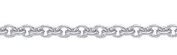 Ketten Ref.-Nr.: 7850/42 925/rh/- Silber, Rhodiniert L&auml;nge 42cm