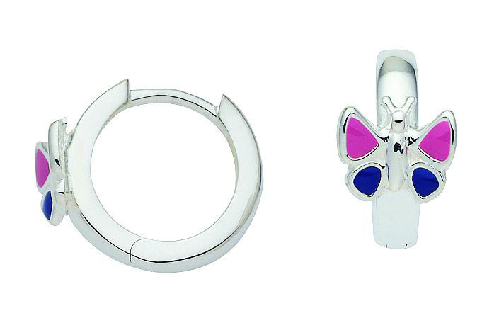 Max Fr&ouml;hlich Ohrschmuck Ref.-Nr.: OS 150176 925/- Silber, wei&szlig; 