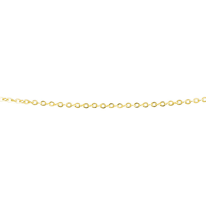 Ernstes Design Ketten Ref.-Nr.: AK17.42 Edelstahl, gold L&auml;nge 42 cm