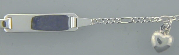 Max Fr&ouml;hlich Armschmuck Ref.-Nr.: ID40131/14 925/- Silber, wei&szlig; L&auml;nge 14cm