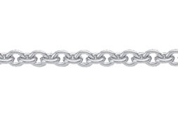 Max Fr&ouml;hlich Ketten Ref.-Nr.: 7850/50 925/rh/- Silber, Rhodiniert L&auml;nge 50cm
