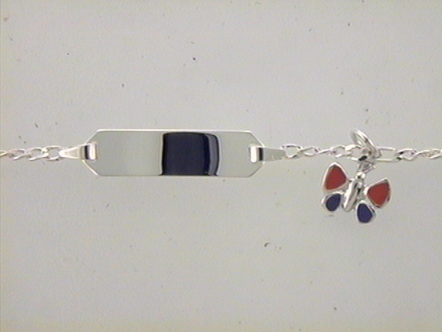 Max Fr&ouml;hlich Armschmuck Ref.-Nr.: ID40237/14 925/rh/- Silber, wei&szlig; L&auml;nge 14cm