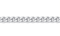 Max Fr&ouml;hlich Ketten Ref.-Nr.: 7060/80 925/rh/- Silber, Rhodiniert L&auml;nge 80cm