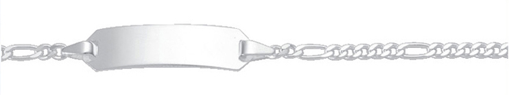 Max Fr&ouml;hlich Armband Ref.-Nr.: ID40169/14 925/- Silber, Silber L&auml;nge 14cm