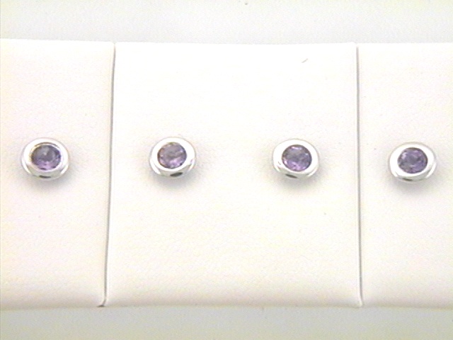 Max Fr&ouml;hlich Ohrschmuck Ref.-Nr.: OS 187925 925/- Silber, Rhodiniert Zirkonia  Rosa 