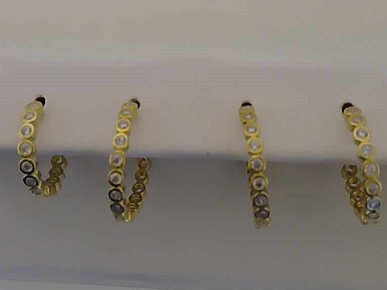 Max Fr&ouml;hlich Ohrschmuck Ref.-Nr.: 660/193780 925/- Silber Zirkonia  Wei&szlig; 