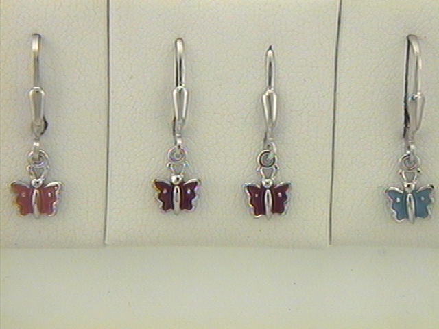 Max Fr&ouml;hlich Ohrschmuck Ref.-Nr.: 216/156956 925/- Silber, Rhodiniert
