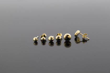 Wilhelm M&uuml;ller Ohrschmuck Ref.-Nr.: 743449019 925/- Silber, gelb 