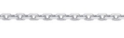 Max Fr&ouml;hlich Ketten Ref.-Nr.: 7140/36 925/- Silber, Rhodiniert  L&auml;nge 36cm