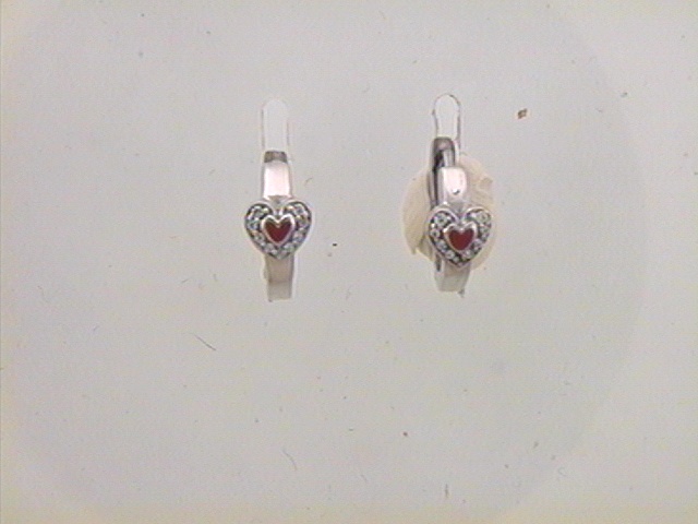Max Fr&ouml;hlich Ohrschmuck Ref.-Nr.: OS 163087 925/- Silber, Rhodiniert  Zirkonia  Wei&szlig; 