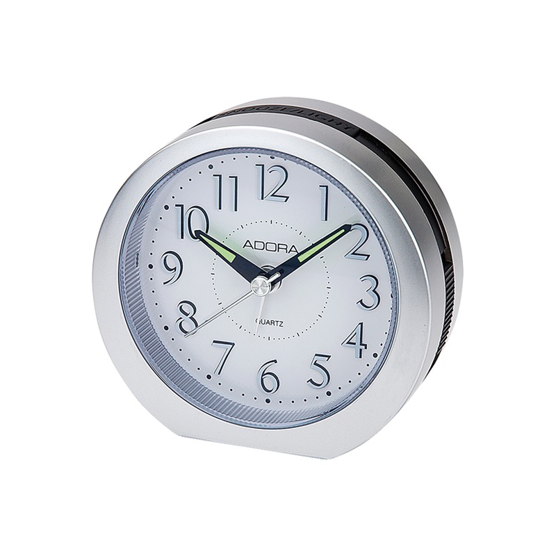 Adora Basis Wecker Ziffernblatt: Weiss  Kunststoff Quarzwerk Ref.-Nr.: 3-201484-001