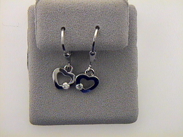 Kopf.-und Ohrschmuck Ref.-Nr.: OS 136988 925/- Silber 2 Zirkonia 