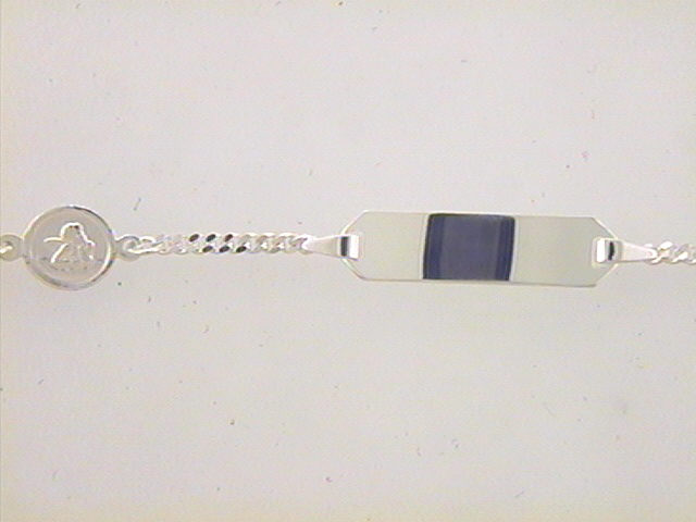 Max Fr&ouml;hlich Armband Ref.-Nr.: ID40247/14 925/- Silber, Silber L&auml;nge 14cm
