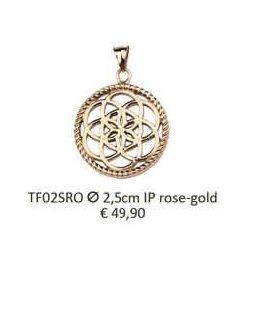 Traumf&auml;nger Anh&auml;nger Ref.-Nr.: TF02SRO  Vergoldet/- Edelstahl, Ros&eacute;