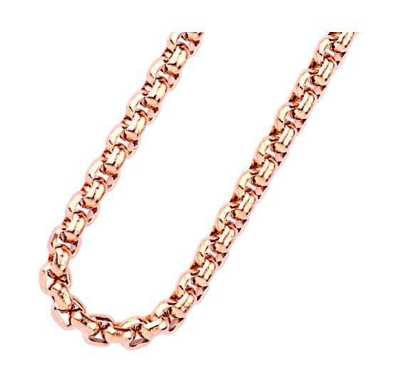 Halsschmuck Ref.-Nr.: SC062R45  Vergoldet/- Stahl, Ros&eacute; 