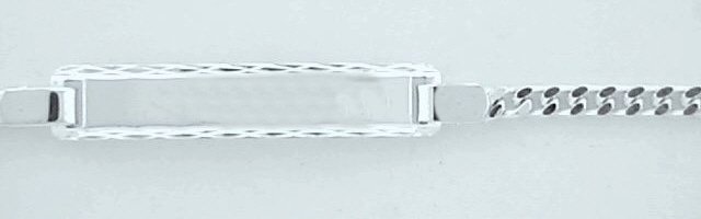 Max Fr&ouml;hlich Armschmuck Ref.-Nr.: ID40167/18 925/- Silber, wei&szlig; L&auml;nge 18cm
