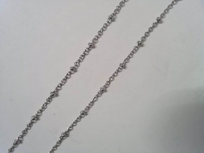 Traumf&auml;nger Traumf&auml;nger Kettenturm Halsschmuck Ref.-Nr.: SC02245 EST/- Stahl, Silber L&auml;nge 45cm