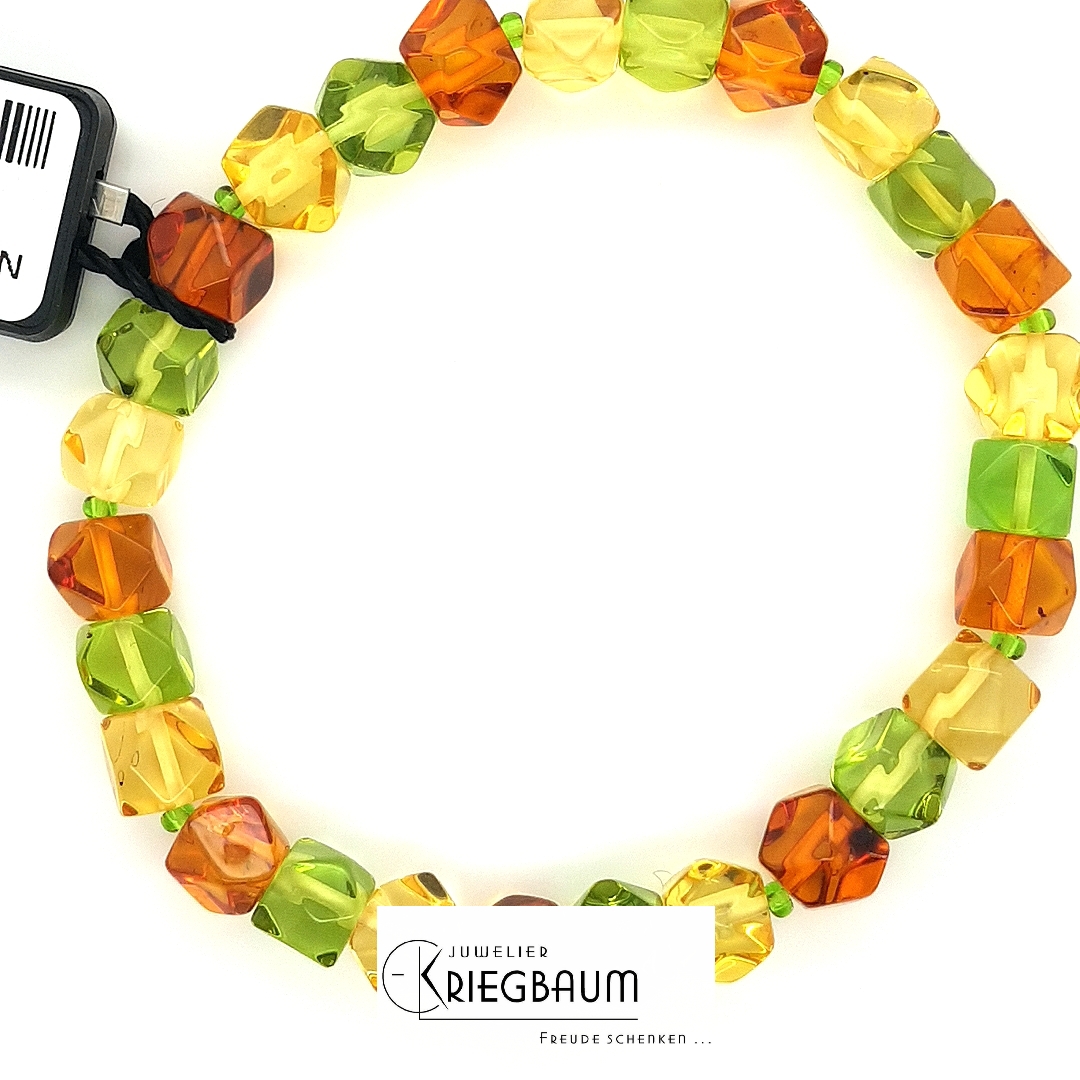 Armband Ref.-Nr.: M-76712 36 Bernstein multicolor 
