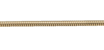 Ketten Ref.-Nr.: 2515/50 925/GP/- Silber, gelb L&auml;nge 50cm