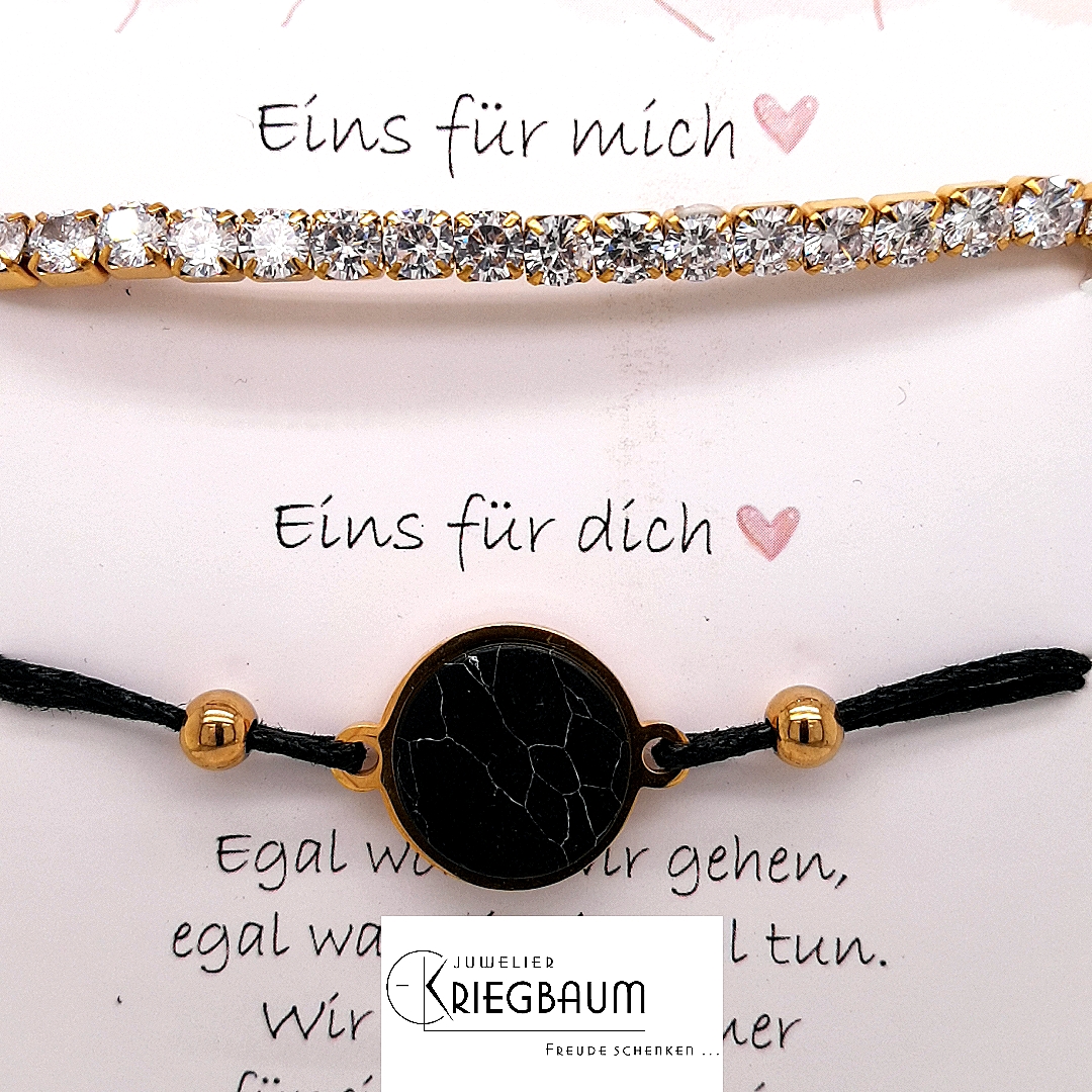 Blumenkind Armband Ref.-Nr.: UV08 Edelstahl, gelb L&auml;nge 19cm