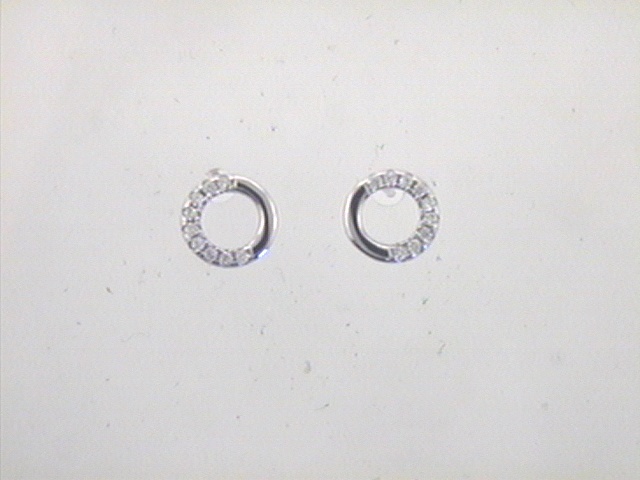 Max Fr&ouml;hlich Ohrschmuck Ref.-Nr.: OS 188006 925/- Silber, Rhodiniert Zirkonia  Wei&szlig;  Individual-Nr. 188006010060