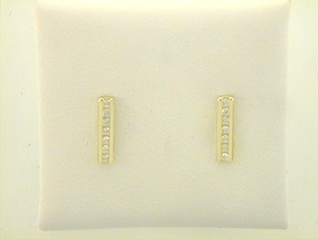 Max Fr&ouml;hlich Ohrschmuck Ref.-Nr.: OS 187989 925/- Silber, gelb Zirkonia  Wei&szlig; 