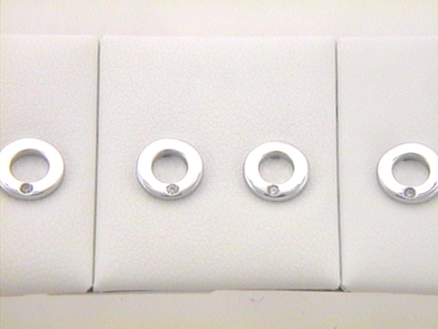 Max Fr&ouml;hlich Ohrschmuck Ref.-Nr.: OS 187963 925/- Silber, Rhodiniert Zirkonia  Wei&szlig; 