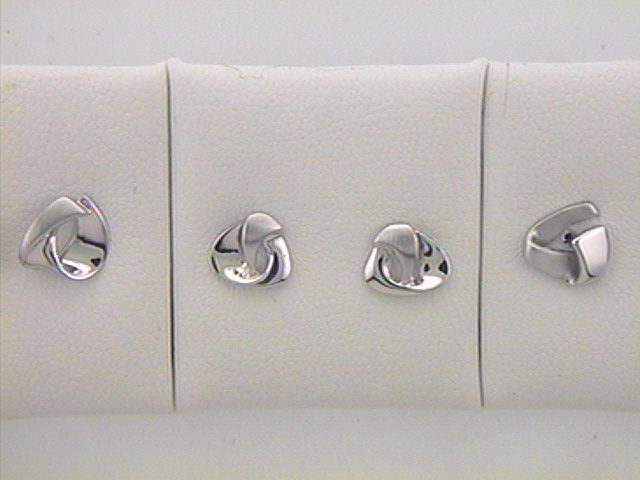 Max Fr&ouml;hlich Ohrschmuck Ref.-Nr.: 88/160834 925/- Silber, Rhodiniert