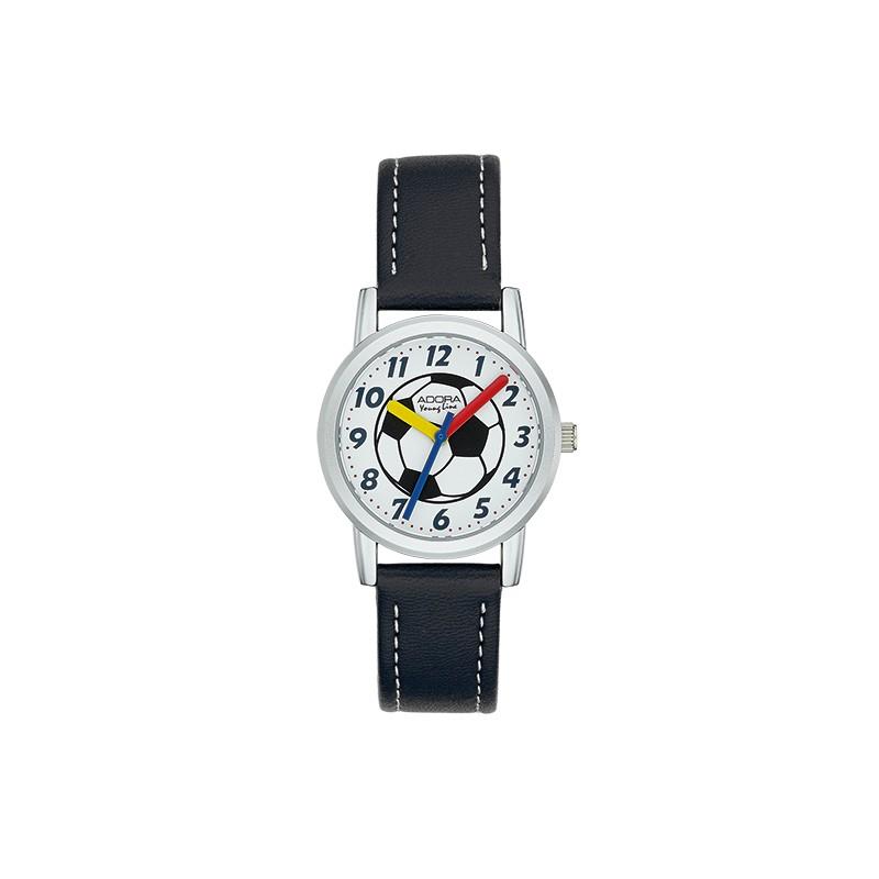 Adora Youngline Kinderuhren Ziffernblatt: Hell Index  Leder Quartz 50 Meter Ref.-Nr.: AY4499