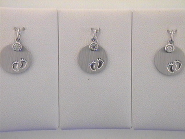 Max Fr&ouml;hlich Halsschmuck Ref.-Nr.: GP 187529 925/- Silber, Rhodiniert Zirkonia  Wei&szlig; 
