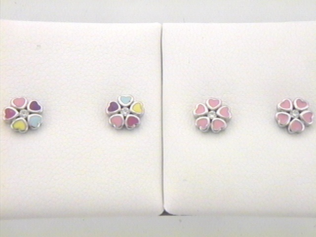 Max Fr&ouml;hlich Ohrschmuck Ref.-Nr.: 201/187625 925/- Silber, Rhodiniert 