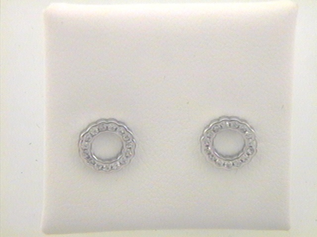 Max Fr&ouml;hlich Ohrschmuck Ref.-Nr.: OS 187990 925/- Silber, Rhodiniert  Zirkonia  Wei&szlig; 