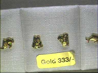 Kopf.-und Ohrschmuck Ref.-Nr.: 35-S3458-3-333.1 333/- Gold 