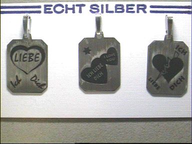 Halsschmuck Ref.-Nr.: 56-S5883-3-13 925/- Silber 