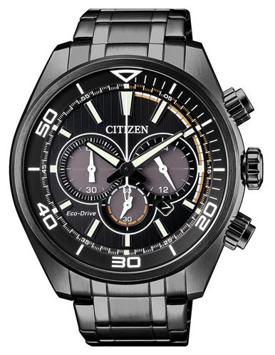 Citizen Herrenuhren Stahl Metall Solar 100 Meter Ref.-Nr.: CA4335-88E 