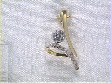 Halsschmuck Ref.-Nr.: 32-02960-0 375/- Gold 10 Zirkonia 
