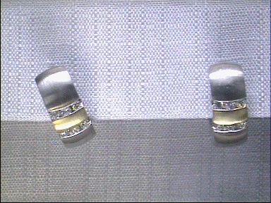 Kopf.-und Ohrschmuck Ref.-Nr.: 06-60175-0 585/- Gold 12 Diamant Wesselton kleine Einschl&uuml;sse Brillantschliff 0.18ct. 