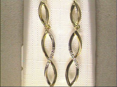 Kopf.-und Ohrschmuck Ref.-Nr.: 62198858 585/- Gold 12 Diamant Wesselton kleine Einschl&uuml;sse Brillantschliff 0.06ct. 