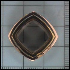 Halsschmuck Ref.-Nr.: 62287217 585/- Gold 1 Rauchquarz braun 3 Diamant sehr kleine Einschl&uuml;sse 0.03ct. 