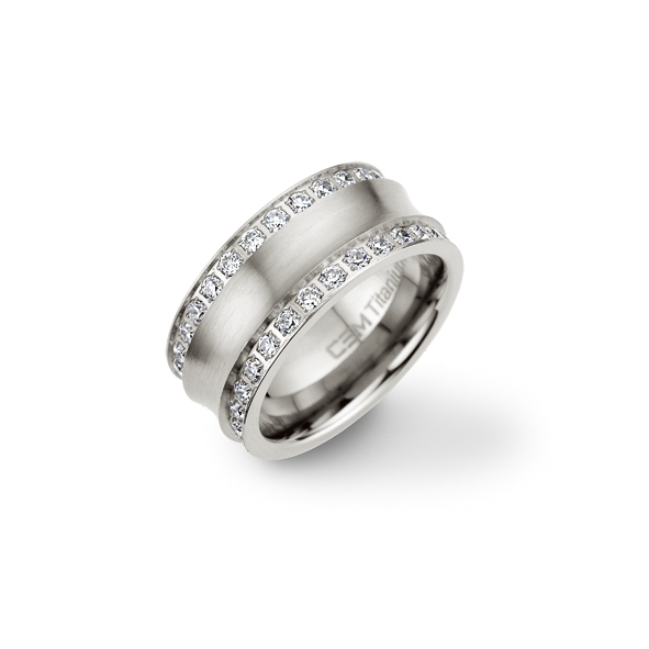 Handschmuck Ref.-Nr.: 4-200303-001 Titan 56 Zirkonia 