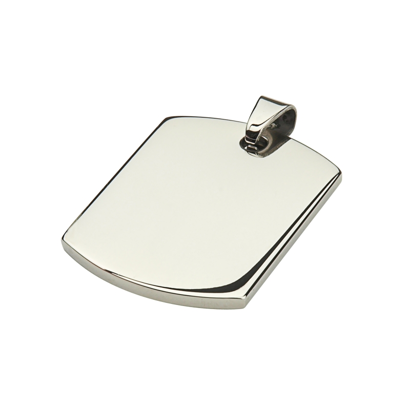 Anh&auml;nger Ref.-Nr.: 411-M-1184 Edelstahl, Silber