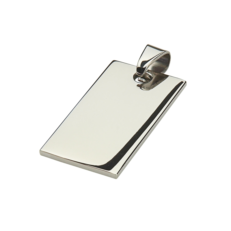 Anh&auml;nger Ref.-Nr.: 7-121848-001 Edelstahl, Silber