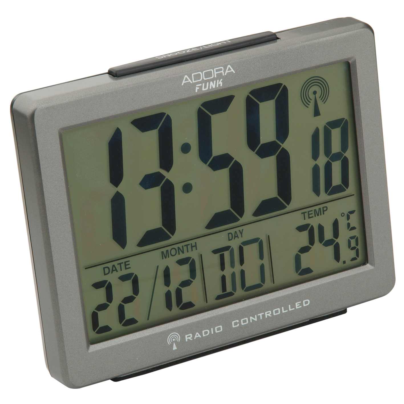 Adora Funk Wecker Kunststoff Funkwerk Ref.-Nr.: 3-108449-001