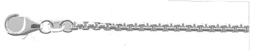 Max Fr&ouml;hlich Halsschmuck Ref.-Nr.: F130862/45 925/- Silber, Rhodiniert  L&auml;nge 45cm